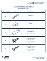 Предварительный просмотр 5 страницы Monarch Specialties I 2700 Assembly Instructions Manual