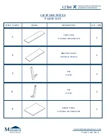 Preview for 2 page of Monarch Specialties I 2760 Assembly Instructions Manual