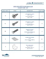 Preview for 6 page of Monarch Specialties I 2760 Assembly Instructions Manual