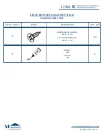 Preview for 9 page of Monarch Specialties I 2760 Assembly Instructions Manual