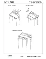 Preview for 5 page of Monarch Specialties I 3103 Assembly Instructions