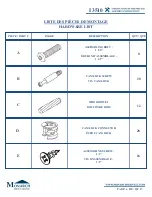 Preview for 6 page of Monarch Specialties I 3510 Assembly Instructions Manual