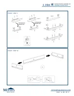 Preview for 14 page of Monarch Specialties I 3510 Assembly Instructions Manual