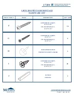 Preview for 7 page of Monarch Specialties I 7359 Assembly Instructions Manual