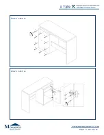 Preview for 17 page of Monarch Specialties I 7359 Assembly Instructions Manual