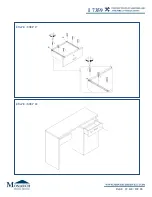 Preview for 19 page of Monarch Specialties I 7359 Assembly Instructions Manual