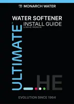 Monarch Water ULTIMATE PREMIO HE Install Manual preview