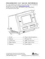 Monarch Freshmarx 9417 Quick Reference preview