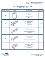 Preview for 4 page of Monarch I 1010 Assembly Instructions Manual