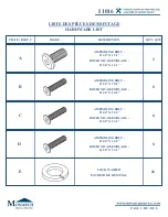 Preview for 3 page of Monarch I 1016 Assembly Instructions Manual