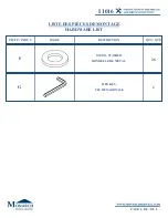 Preview for 4 page of Monarch I 1016 Assembly Instructions Manual