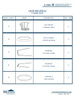 Preview for 2 page of Monarch I 2398 Assembly Instructions Manual