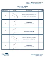 Preview for 2 page of Monarch I 2466 Assembly Instructions Manual