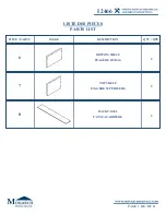 Preview for 3 page of Monarch I 2466 Assembly Instructions Manual