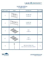 Preview for 2 page of Monarch I 2634T Assembly Instructions Manual