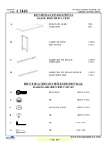 Preview for 2 page of Monarch I 3143 Assembly Instructions