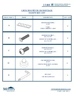 Preview for 3 page of Monarch I 3188 Assembly Instructions Manual