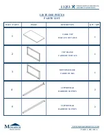 Preview for 2 page of Monarch I 3253 Assembly Instructions Manual