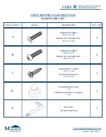 Preview for 3 page of Monarch I 3253 Assembly Instructions Manual