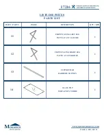 Preview for 4 page of Monarch I 7216 Assembly Instructions Manual