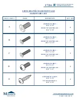 Preview for 5 page of Monarch I 7216 Assembly Instructions Manual