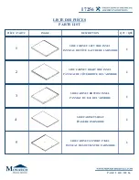 Preview for 2 page of Monarch I 7356 Assembly Instructions Manual