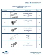 Preview for 8 page of Monarch I 7356 Assembly Instructions Manual