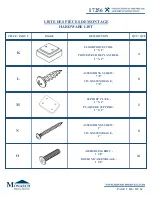 Preview for 9 page of Monarch I 7356 Assembly Instructions Manual