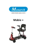 Preview for 1 page of Monarch Mobie + Owner'S Operating Manual