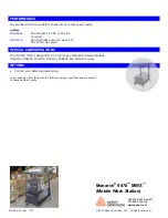 Preview for 2 page of Monarch MWS 9878 Specification Sheet