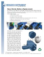 Preview for 1 page of Monarch Nova-Strobe BBX Replacement Manual