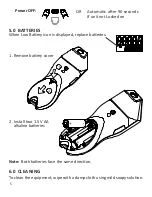 Предварительный просмотр 8 страницы Monarch PT99 Instruction Manual