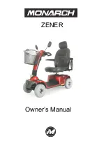 Monarch ZENER Owner'S Manual предпросмотр