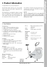 Preview for 5 page of Monark 839 E Manual