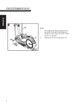 Preview for 8 page of Monark CROSSTRAINER X100 Manual