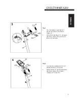 Preview for 5 page of Monark crosstrainer x200 Manual