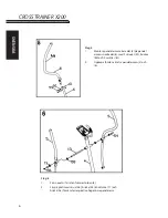 Preview for 6 page of Monark crosstrainer x200 Manual