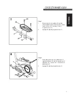 Preview for 7 page of Monark crosstrainer x200 Manual