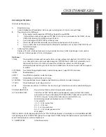 Preview for 9 page of Monark crosstrainer x200 Manual