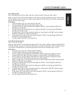 Preview for 11 page of Monark crosstrainer x200 Manual