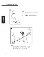 Preview for 20 page of Monark crosstrainer x200 Manual