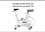 Monark energy 736 Instruction Manual preview