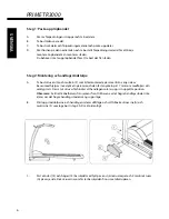 Preview for 6 page of Monark PRIME TR3000 Manual