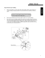 Preview for 7 page of Monark PRIME TR3000 Manual