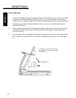 Preview for 24 page of Monark PRIME TR3000 Manual