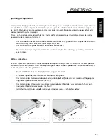 Preview for 25 page of Monark PRIME TR3000 Manual