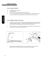 Preview for 32 page of Monark PRIME TR3000 Manual