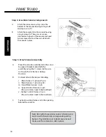 Preview for 34 page of Monark PRIME TR3000 Manual