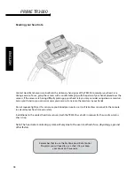 Preview for 38 page of Monark PRIME TR3000 Manual