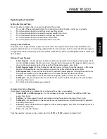 Preview for 45 page of Monark PRIME TR3000 Manual